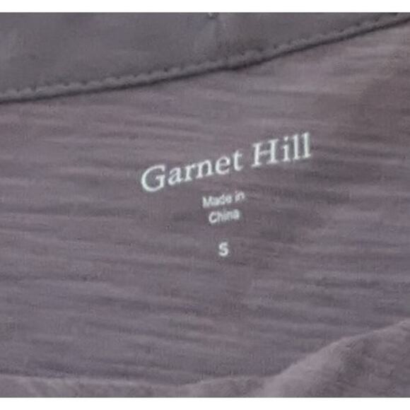 Garnett Hill Lavender Silk/Cotton Cardigan/tank set, size small, boho  lagenlook - Picture 9 of 9